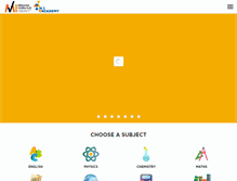Tablet Screenshot of milearninghub.com